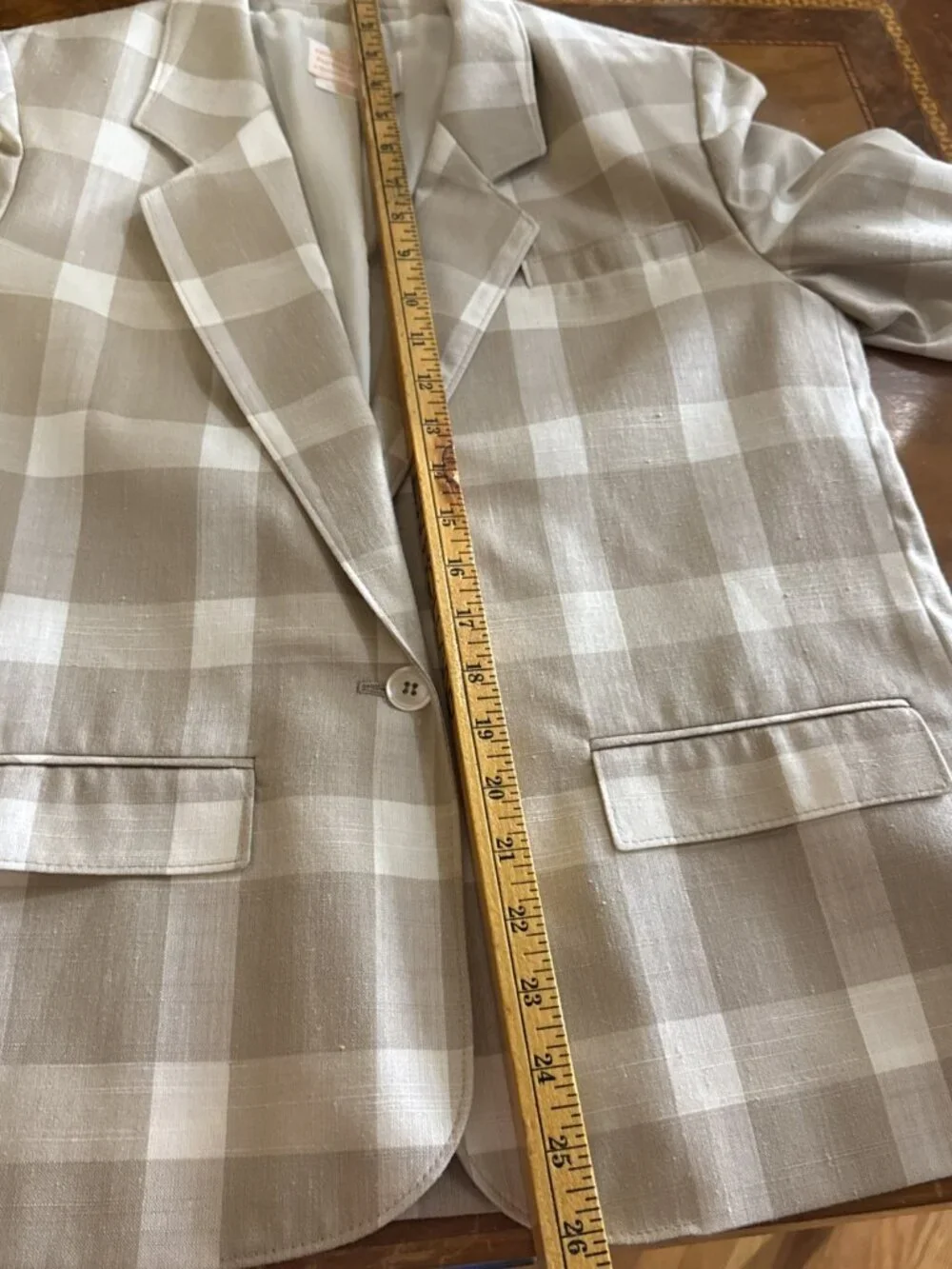 Vintage Pendleton Country Sophisticates Check Blazer Womens 10 Classic Heritage